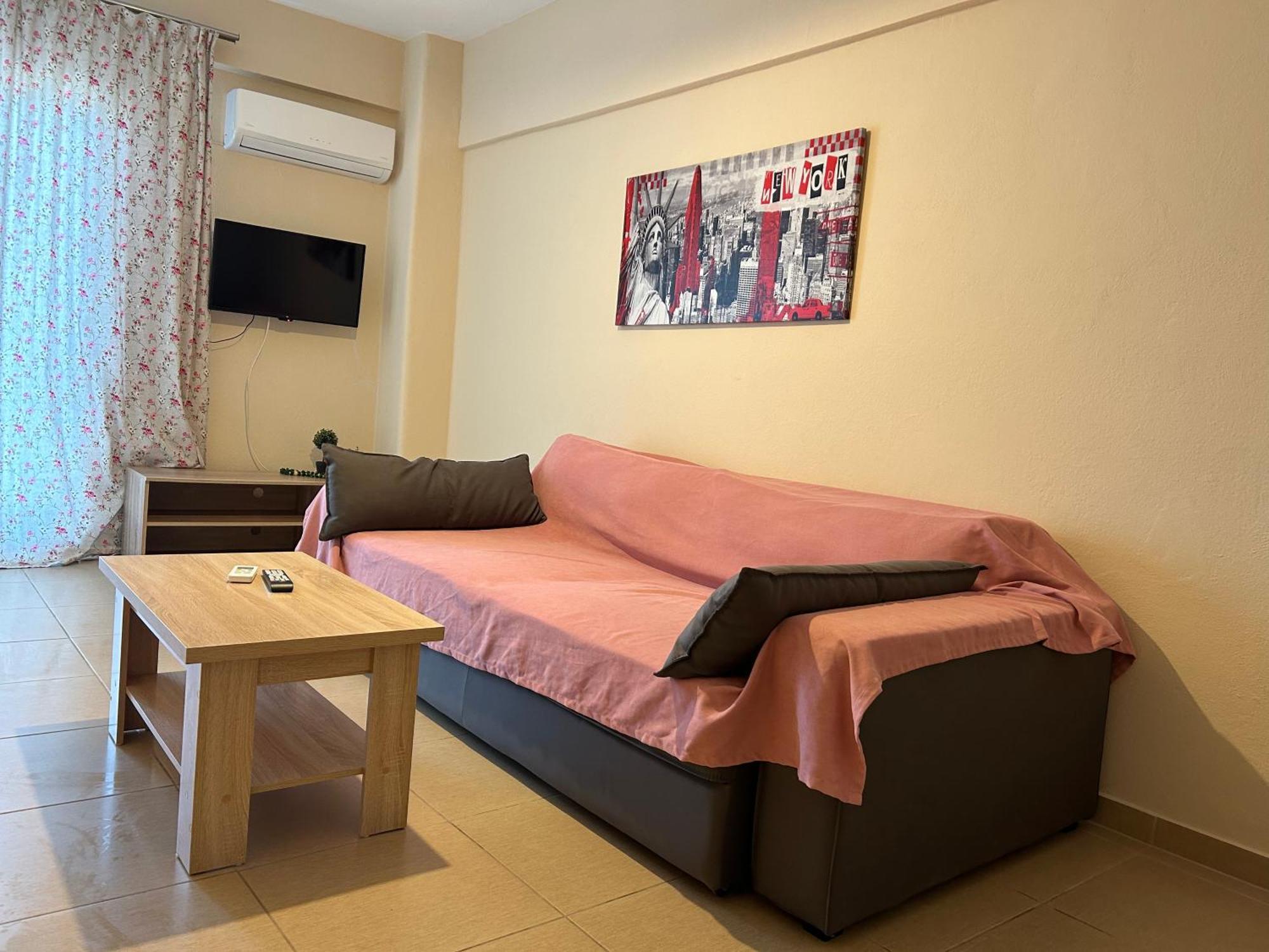 Appartamento E & F Sea View Flat Néa Péramos Esterno foto